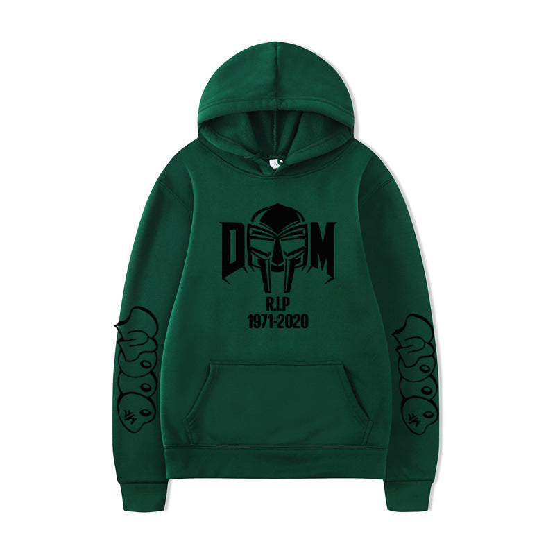 Sudadera con capucha de rapero Mf Doom para hombre Hoodie