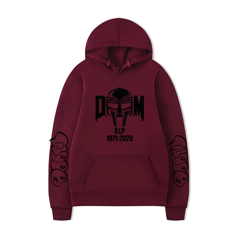 Sudadera con capucha de rapero Mf Doom para hombre Hoodie