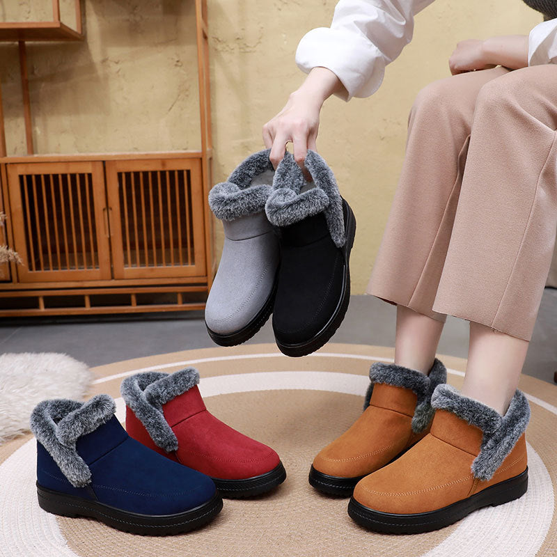 Botas de algodon de invierno para mujer