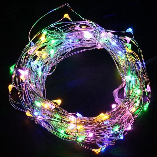10M Garland Merry Christmas Decor for Home Cristmas Decor Navidad Christma Ornaments Christmas Door Xmas Happy New Year