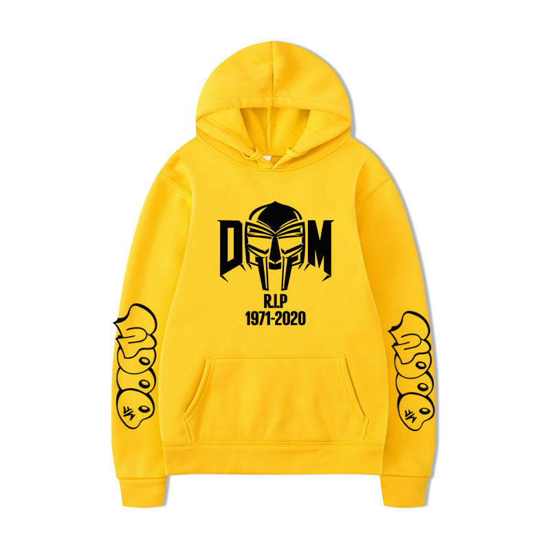 Sudadera con capucha de rapero Mf Doom para hombre Hoodie
