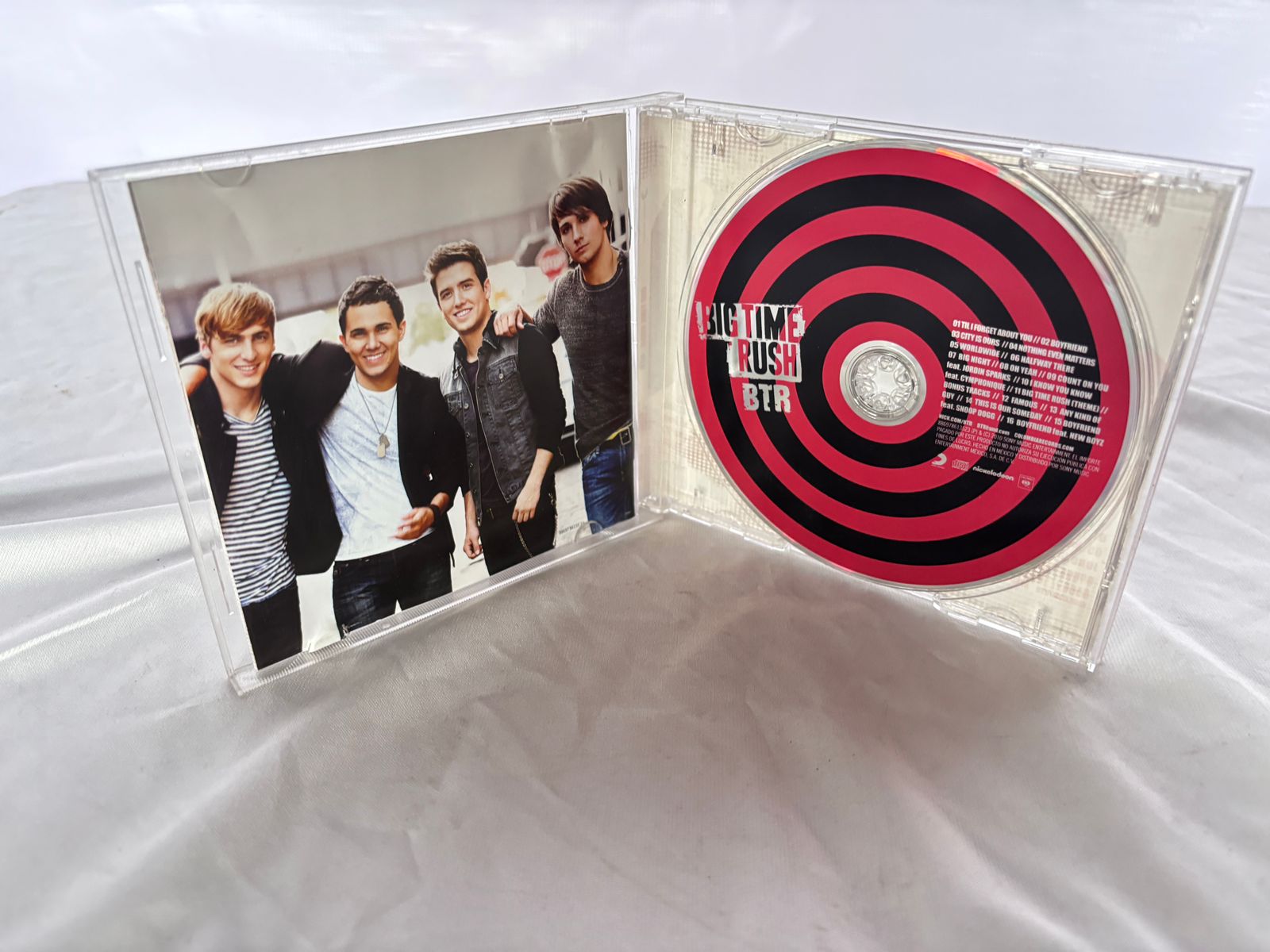 Discos de musica Miley cyrus, Big time rush y high school musical