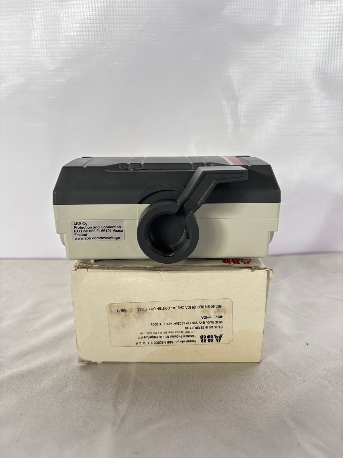 Interruptor Seccionador Abb Bw340tpn 40a 3p+n, 380-440-690v