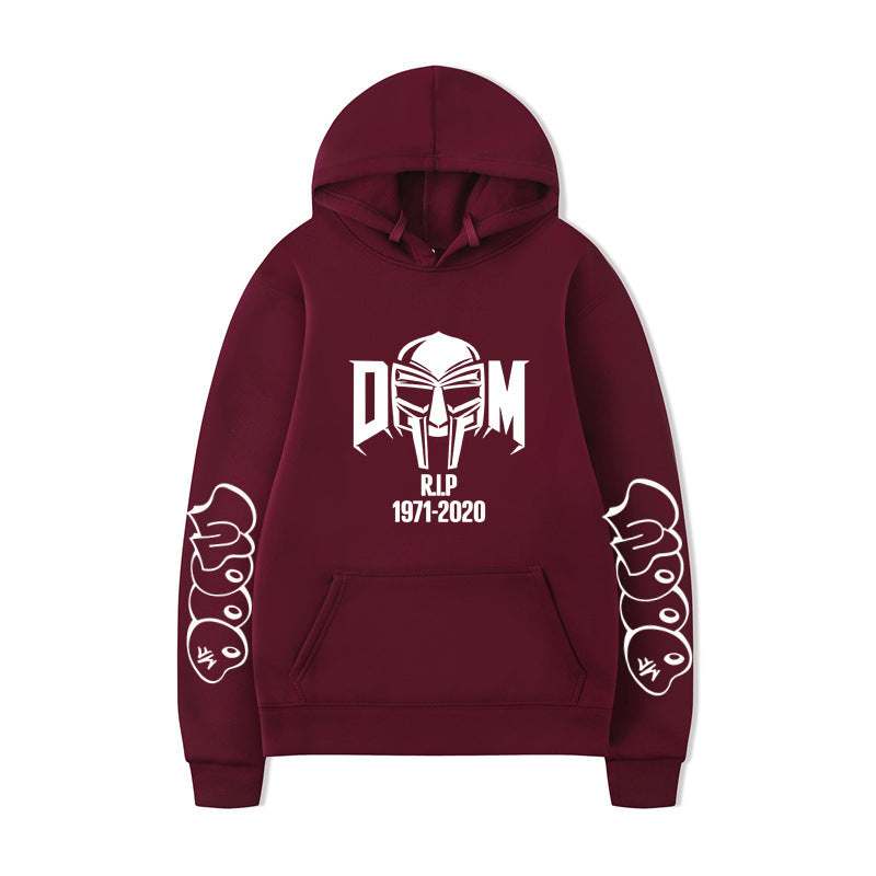 Sudadera con capucha de rapero Mf Doom para hombre Hoodie