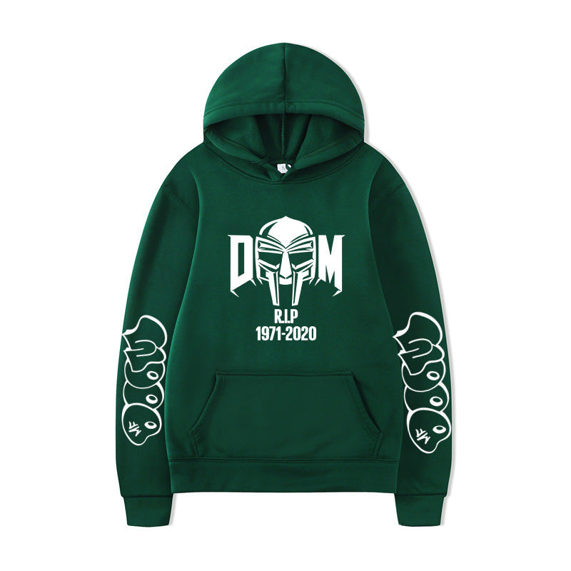 Sudadera con capucha de rapero Mf Doom para hombre Hoodie