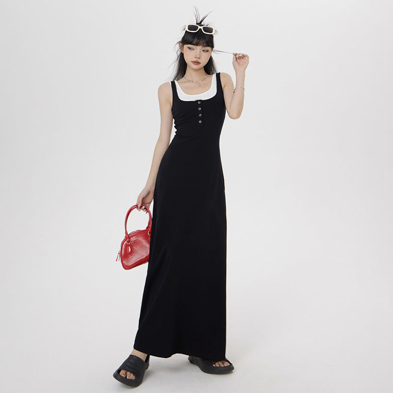 Women's Dress Strapless Dress for Pear-Shaped Figures Elegant Long Dress