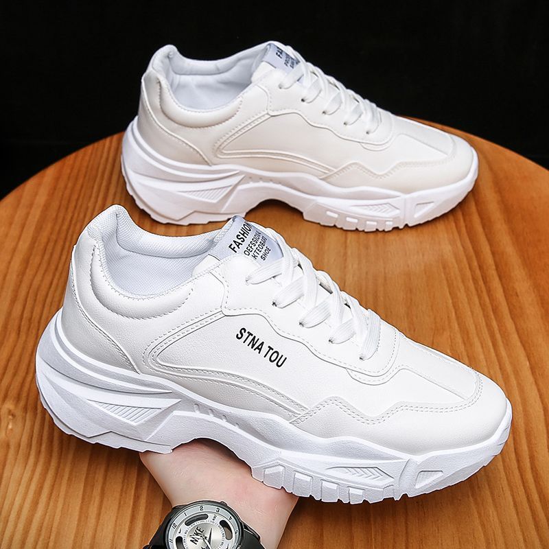 Zapatos deportivos para hombre, modernos, informales, transpirables, que mejoran la altura y para correr.