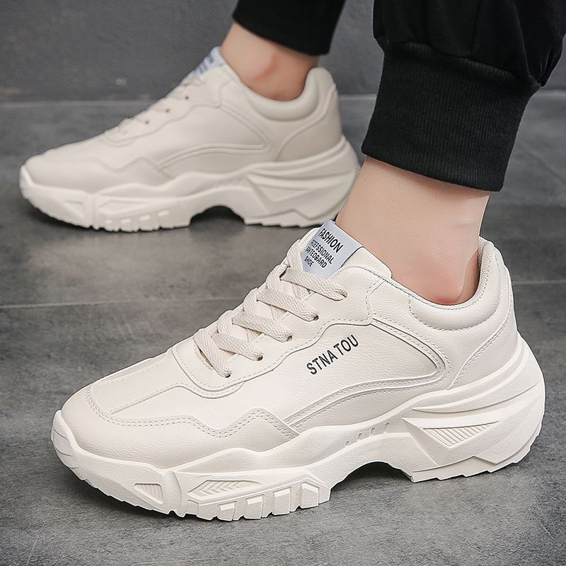 Zapatos deportivos para hombre, modernos, informales, transpirables, que mejoran la altura y para correr.