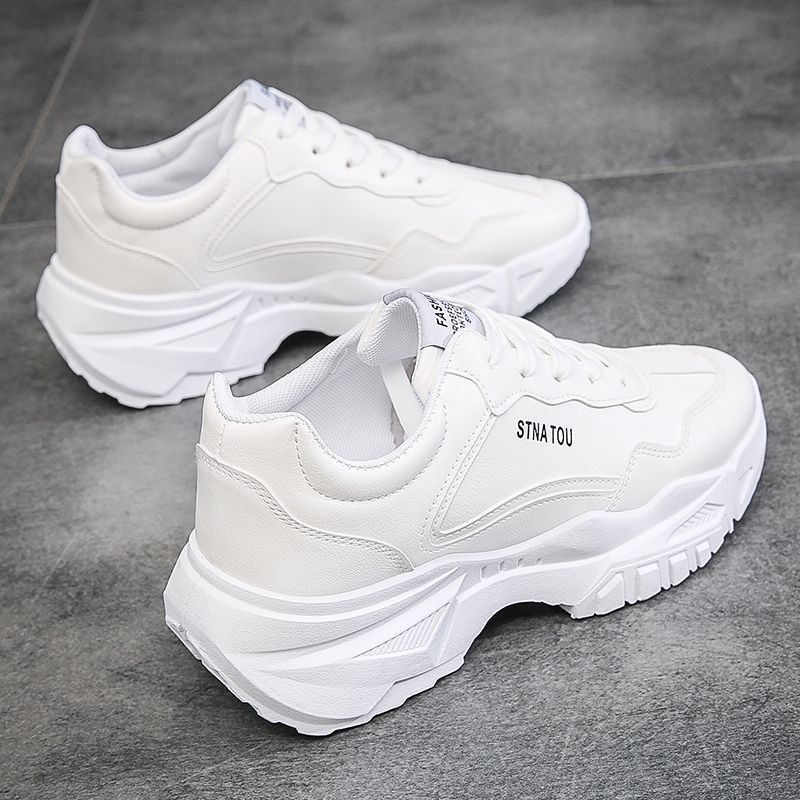 Zapatos deportivos para hombre, modernos, informales, transpirables, que mejoran la altura y para correr.