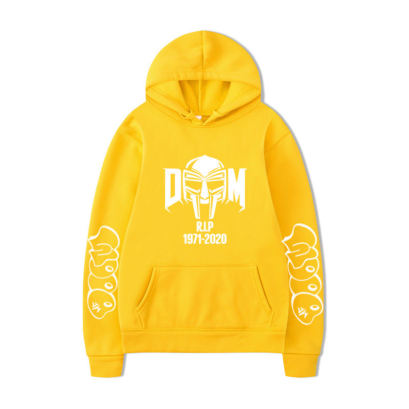 Sudadera con capucha de rapero Mf Doom para hombre Hoodie