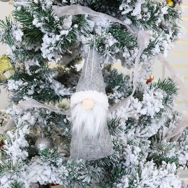 Christmas Doll Toys Santa Claus Snowman Elk Christmas Tree Hanging Ornament Decoration for Home Xmas Party Navidad Christma Gift