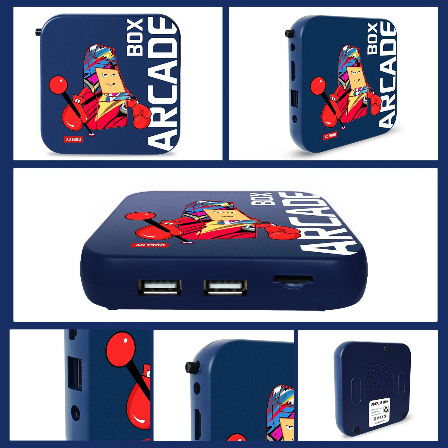 Consola Arcade Box para PS1/DC/Naomi, 64GB, clásica, Retro, más de 33000 juegos, Super consola, 4K, pantalla HD en Monitor de proyector de TV
