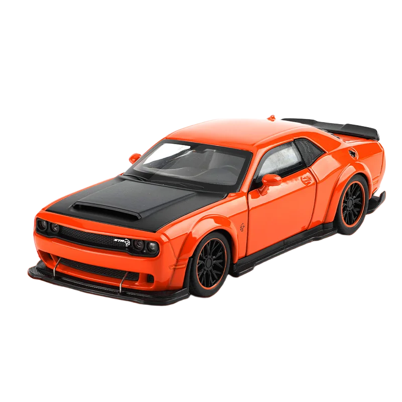 1:32 Dodge Challenger SRT Hellcat Redeye V8 de aleación de Metal a Diecast modelo de coche deportivo de Músculo americano colección de decoraciones de Hobby