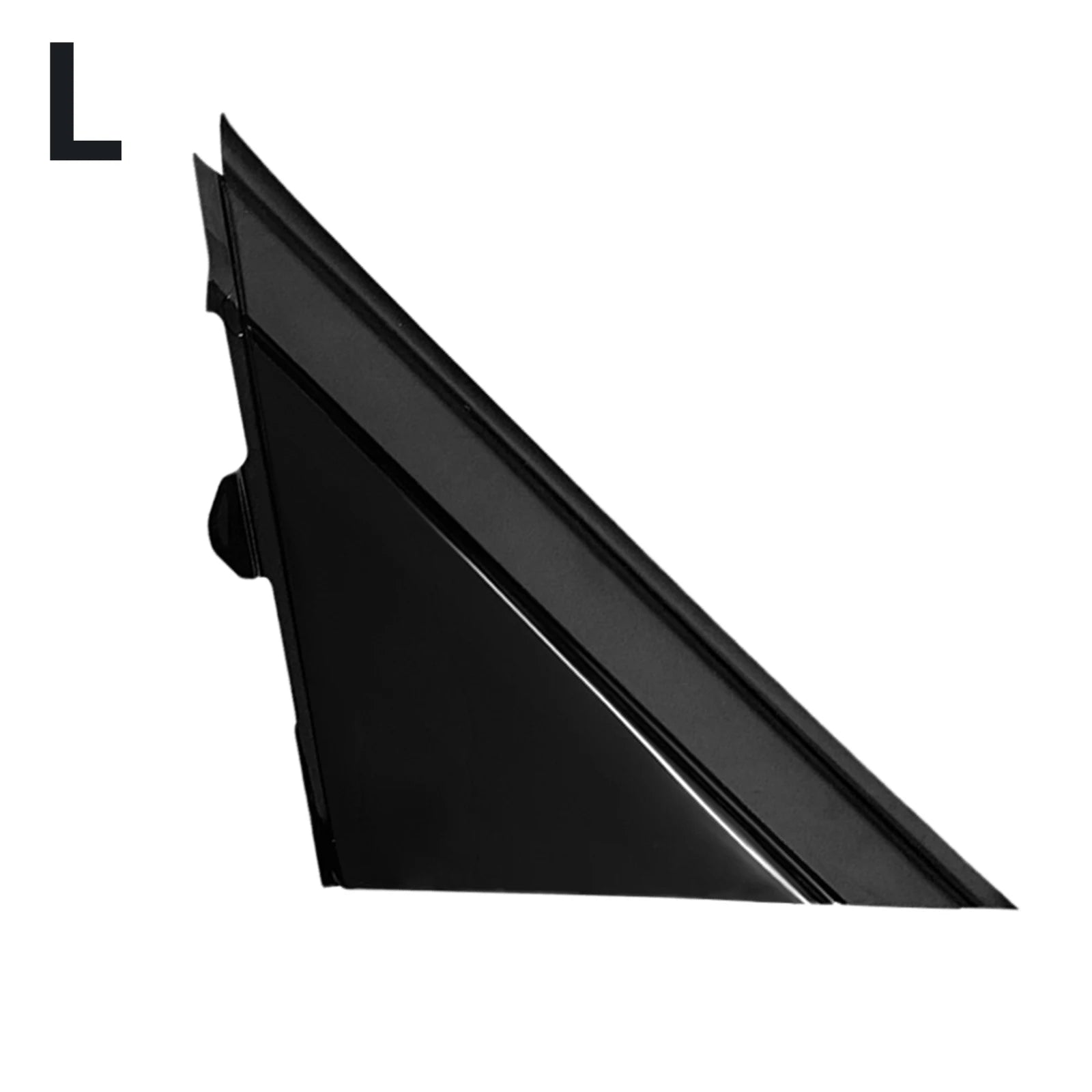 Cubierta de placa triangular de espejo de puerta moldeada para FIAT 500 2012-2019 cubierta de bandera ventana delantera triángulo de pilar A 1SH17KX7AA 1SH16KX7AA