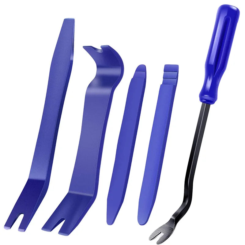 Conjunto De Herramientas De Mano Para Automóviles Kit De Herramientas De Desmontaje De Automóviles Herramientas De Repuesto De Sonido Herramientas De Repuesto De DVD Herramientas De Extracción Del Tablero Y Panel De Tr