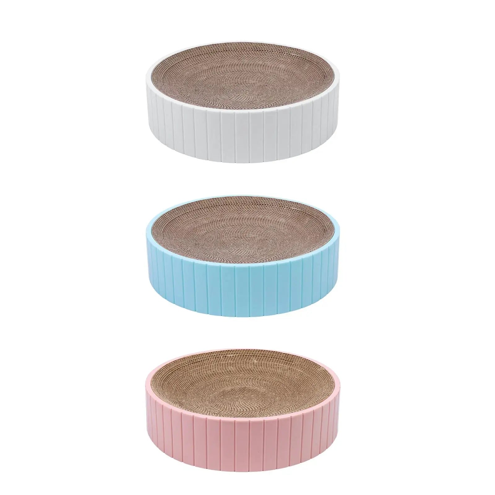 Cama rascador redonda para gatos, sofá de 12,20 pulgadas x 12,20 pulgadas x 2,36 pulgadas para suministros para mascotas