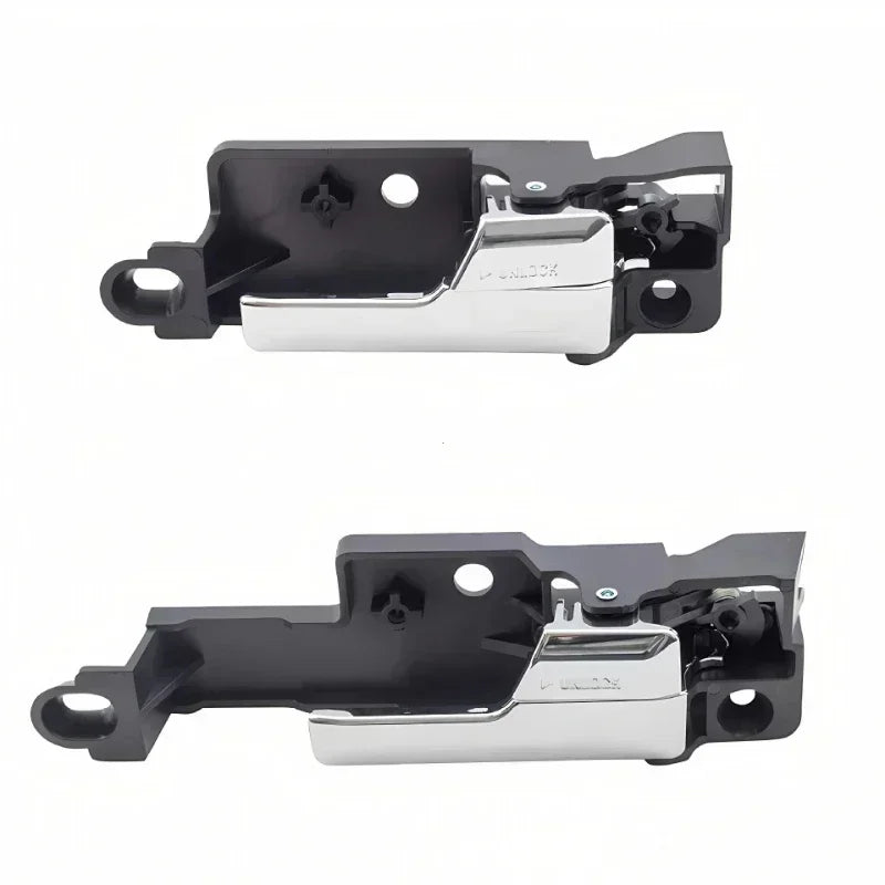 Manija de puerta Interior cromada para Ford Fusion 2006-2012 para Mercury Milan 2006-11 Lincoln MKZ 2007-12 Lincoln Zephyr 2006-09 LHD