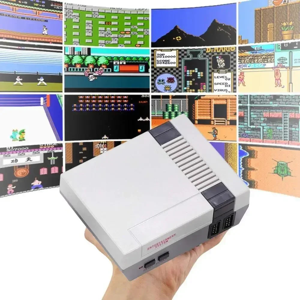 Consola de juegos retro Mini sistema de videojuegos clásico 620 juegos AV integrados Consola de TV FC Nes de 8 bits para adultos y niños regalo