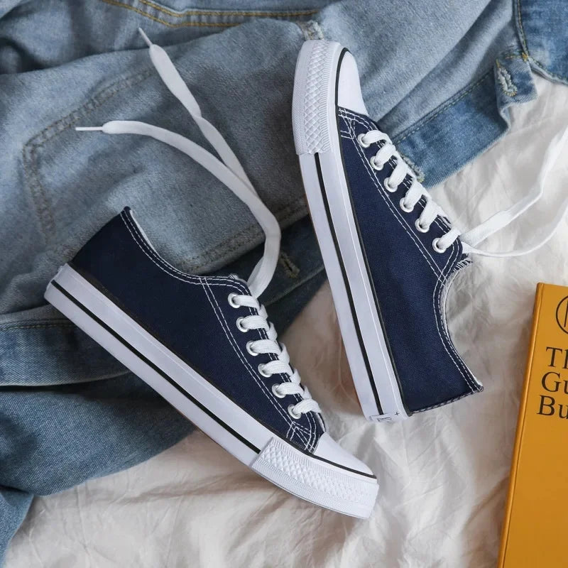 Zapatos de lona bajos, gran oferta de primavera de la temporada, zapatos de trabajo transpirables a la moda para hombres, zapatos ligeros para parejas de estudiantes Sli