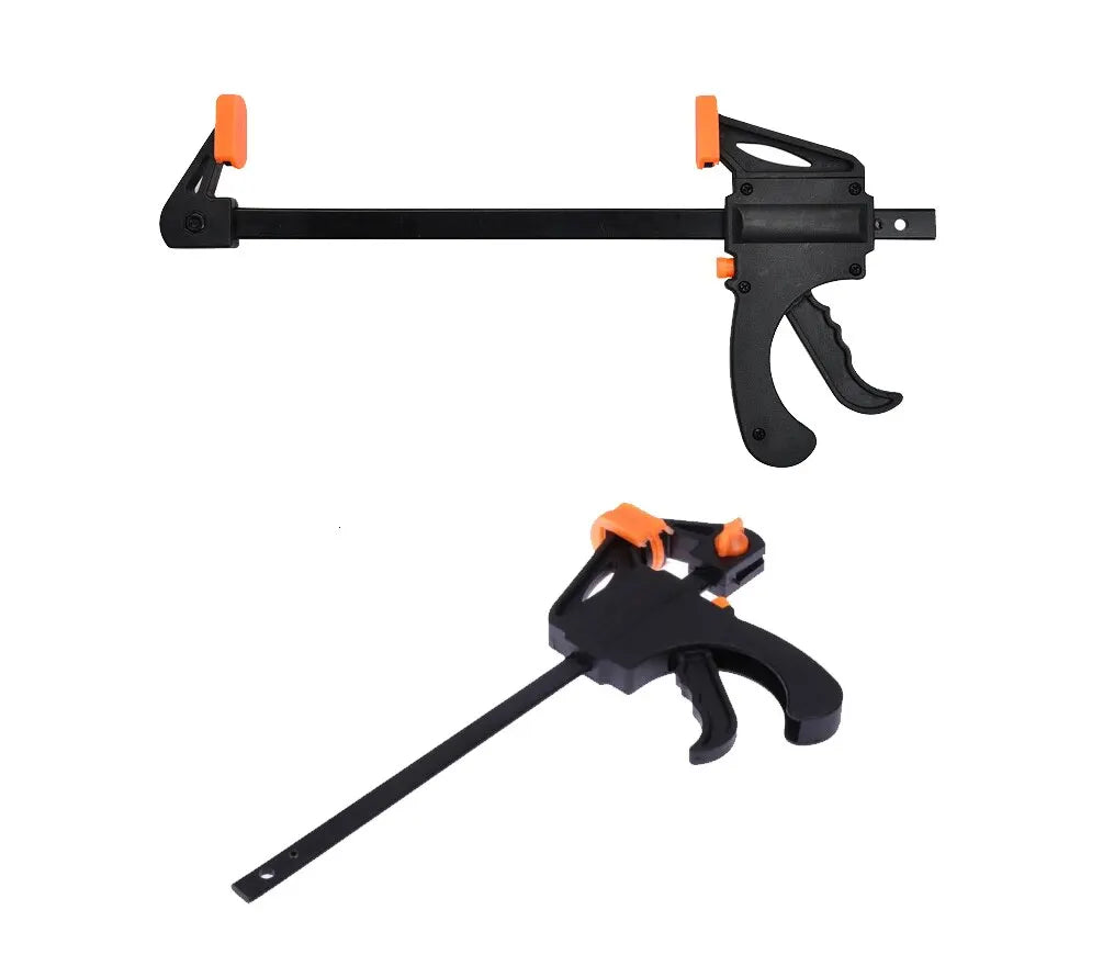Abrazadera rápida para carpintería de 4 pulgadas, herramienta de abrazadera F, tablero de madera, juego de herramientas de carpintería fija, juegos de mano