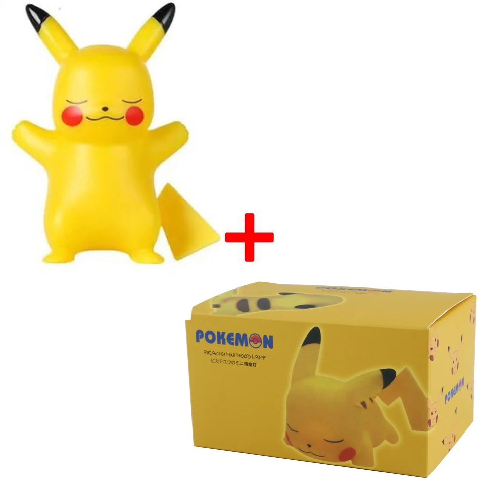 Luz de noche de Pokémon Pikachu, Luz suave de Anime, luz LED para cabecera de dormitorio, decoración de habitación, regalo de juguete para niños de Navidad