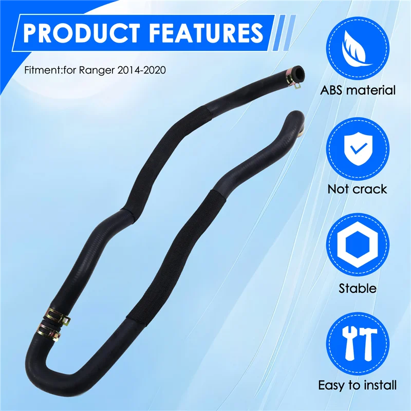 AEE5-sistema de refrigeración de coche, tubo calentador de radiador AB39-8C351-CB 2182018 para Ford Ranger 2014-2020, manguera calefactora de motor