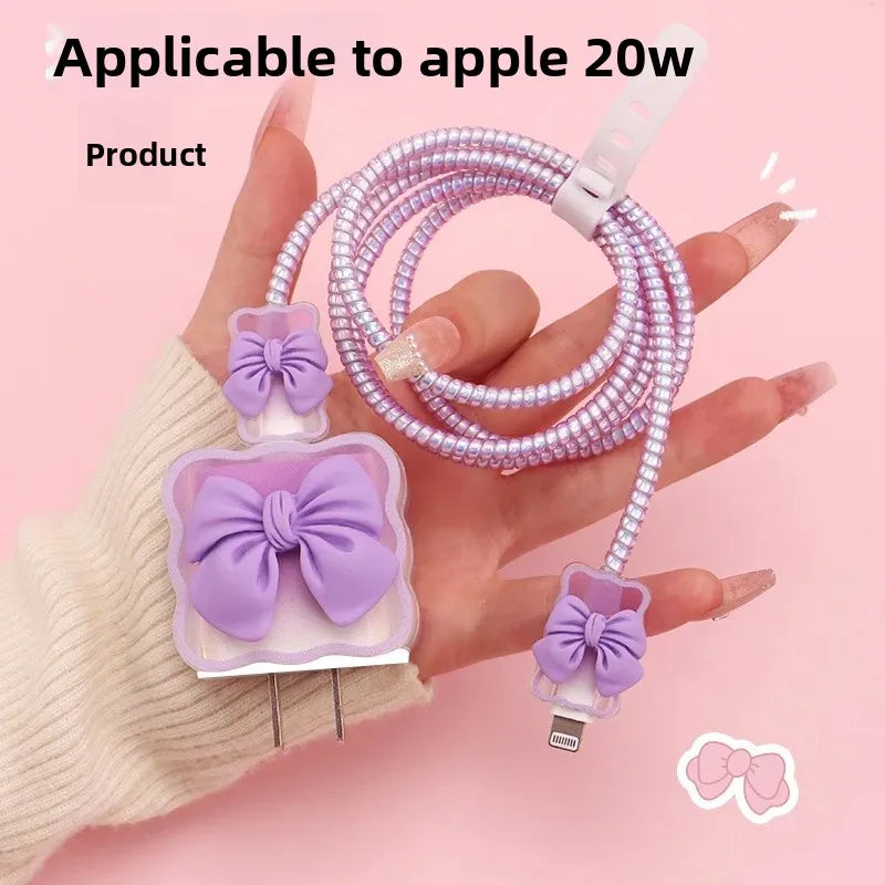 Nueva funda protectora de Cable de datos Apple 15 adecuada para iPhone 12/13promax/14/iPad gran oferta de la temporada Cable de carga duradero Org