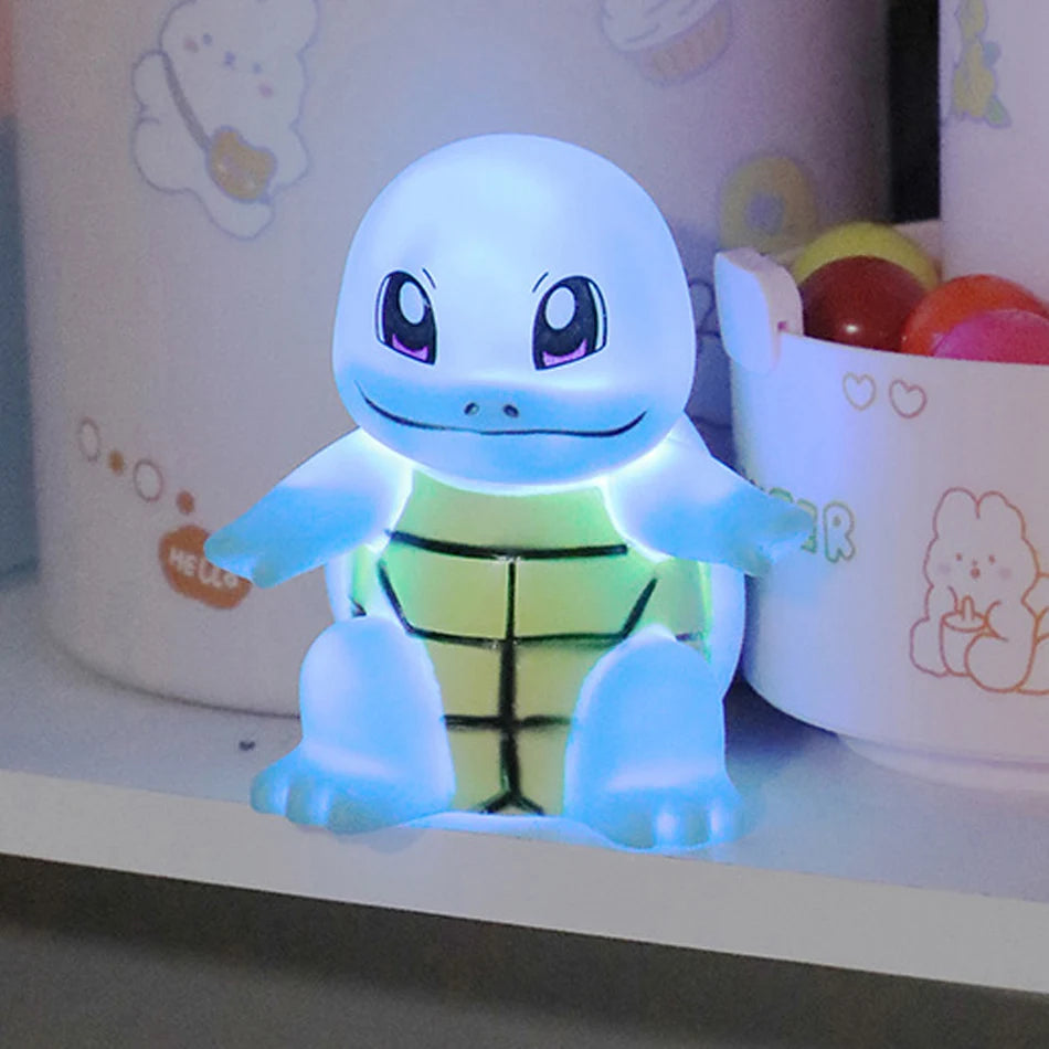Luz de noche de Pokémon Pikachu, Luz suave de Anime, luz LED para cabecera de dormitorio, decoración de habitación, regalo de juguete para niños de Navidad