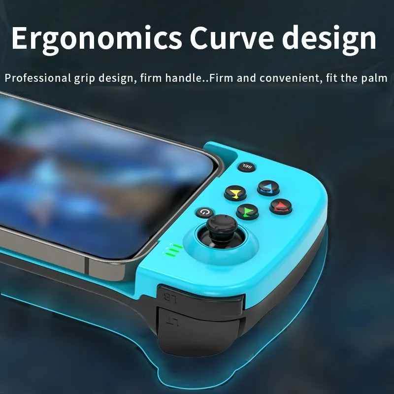 Controlador de juego extensible inalámbrico BT 5,0 para teléfono móvil Android IOS Gamepad Joystick retráctil Gamepad para PS4 Switch PC