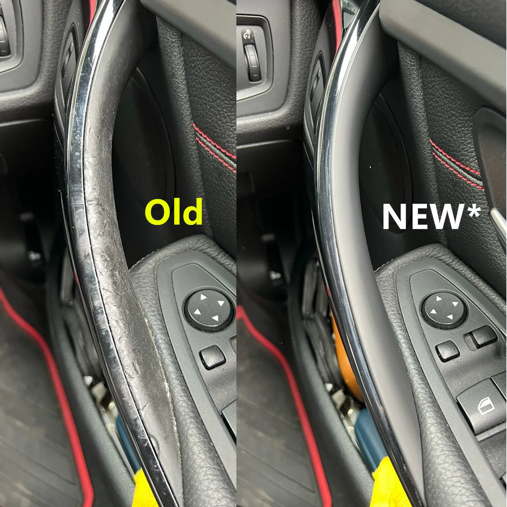 Manijas de puerta Interior de coche, cubierta protectora de ABS para BMW F30, F31, F32, F34, F36, F80, F82, 3, 4, serie 3GT