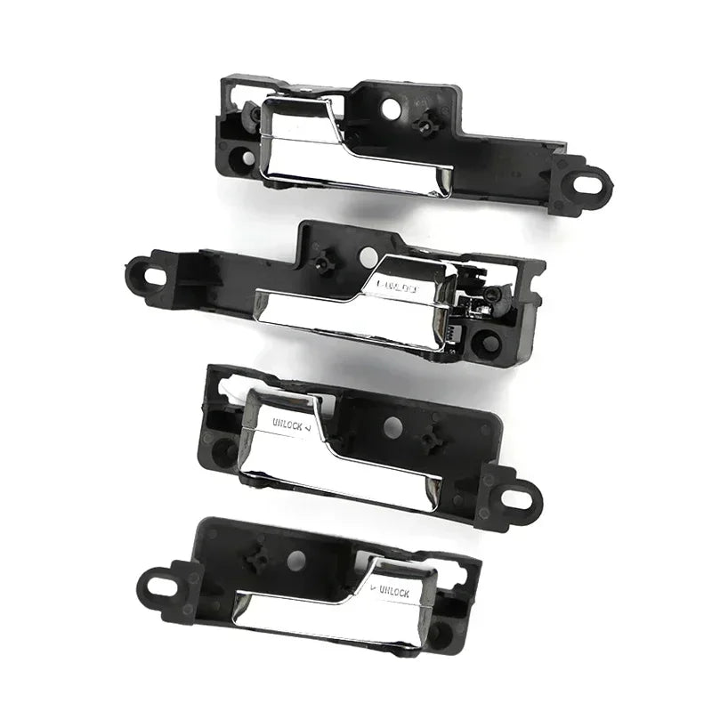 Manija de puerta Interior cromada para Ford Fusion 2006-2012 para Mercury Milan 2006-11 Lincoln MKZ 2007-12 Lincoln Zephyr 2006-09 LHD