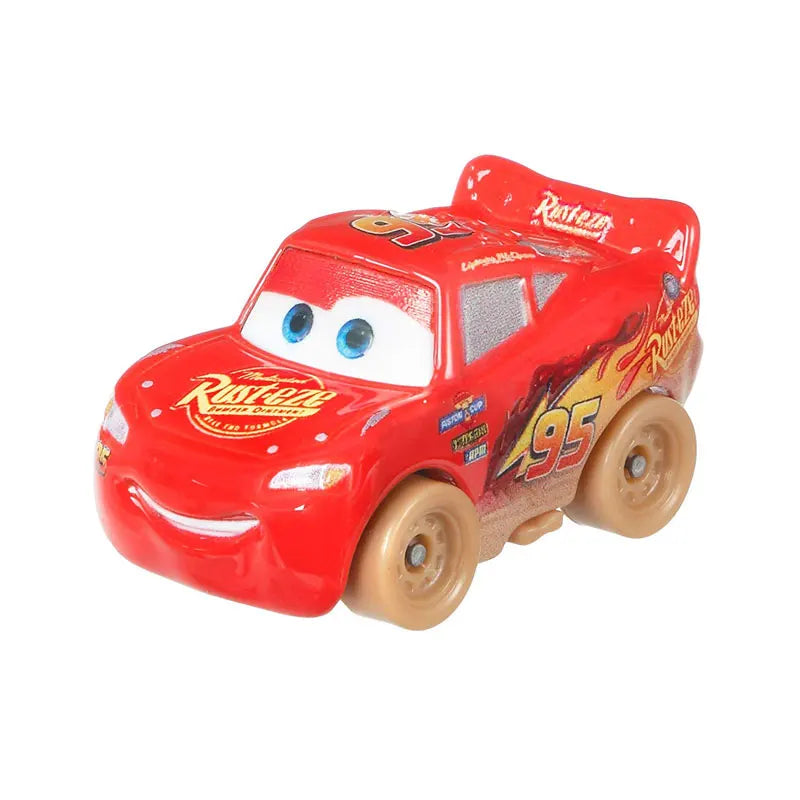 Mini coches originales de Disney Pixar, modelo de coche de juguete de Metal fundido a presión, relámpago McQueen Jackson Storm Curz, vehículos de juego, regalos para niños
