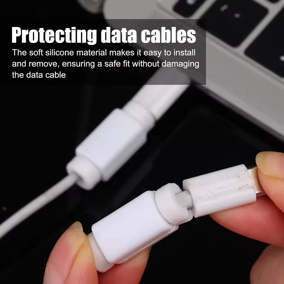 Protector de Cable de cargador Universal para IPhone IOS/Tipo C/Micro USB/Android, funda protectora de Cable antirotura