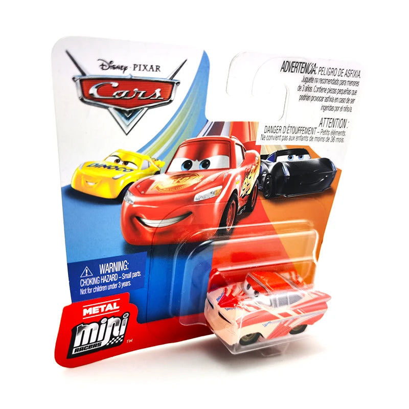 Mini coches originales de Disney Pixar, modelo de coche de juguete de Metal fundido a presión, relámpago McQueen Jackson Storm Curz, vehículos de juego, regalos para niños