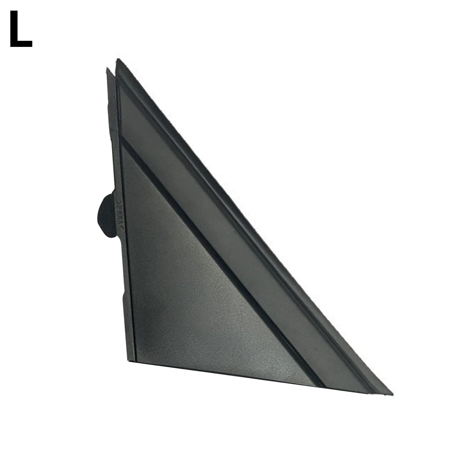 Cubierta de placa triangular de espejo de puerta moldeada para FIAT 500 2012-2019 cubierta de bandera ventana delantera triángulo de pilar A 1SH17KX7AA 1SH16KX7AA
