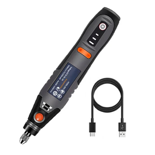 Herramienta rotativa inalámbrica USB de 35W Dremel DIY Mini taladro pluma de grabado eléctrico 3 velocidades Mini juego de taladro inalámbrico 8500r-21000r/min