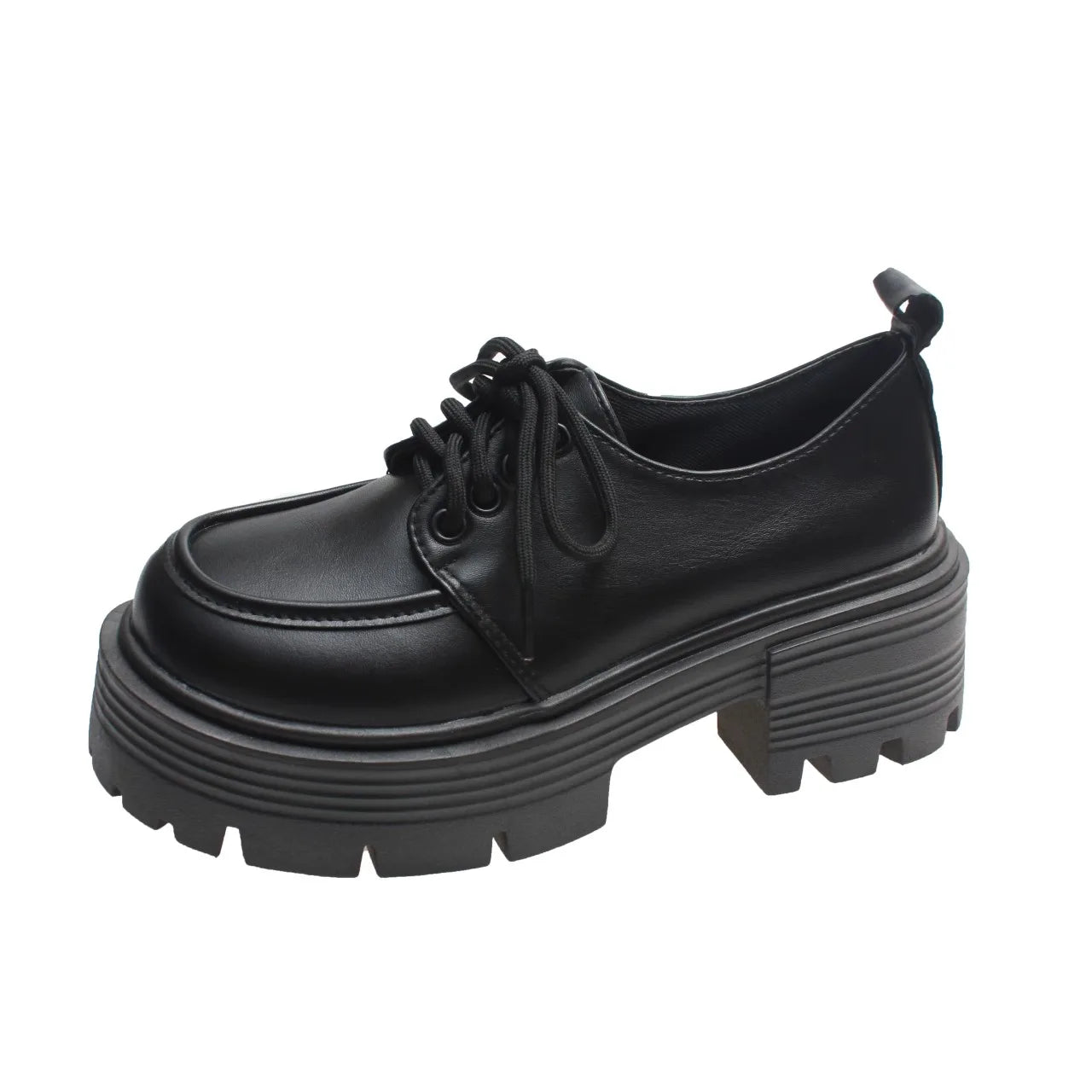 Zapatos Mary Jane de tacón ueso retro para mujer, primavera 2025, estilo británico, versátiles para faldas, con correa cruz...