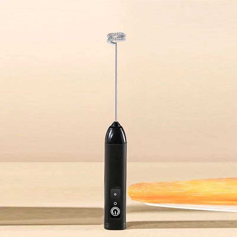 Batidor de huevos eléctrico recargable Xiaomi con soporte, batidor manual ajustable de 3 velocidades, mezclador de bebidas, Espumador de leche para café