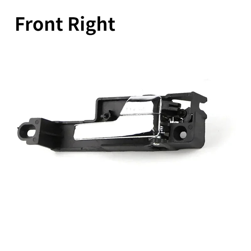 Manija de puerta Interior cromada para Ford Fusion 2006-2012 para Mercury Milan 2006-11 Lincoln MKZ 2007-12 Lincoln Zephyr 2006-09 LHD