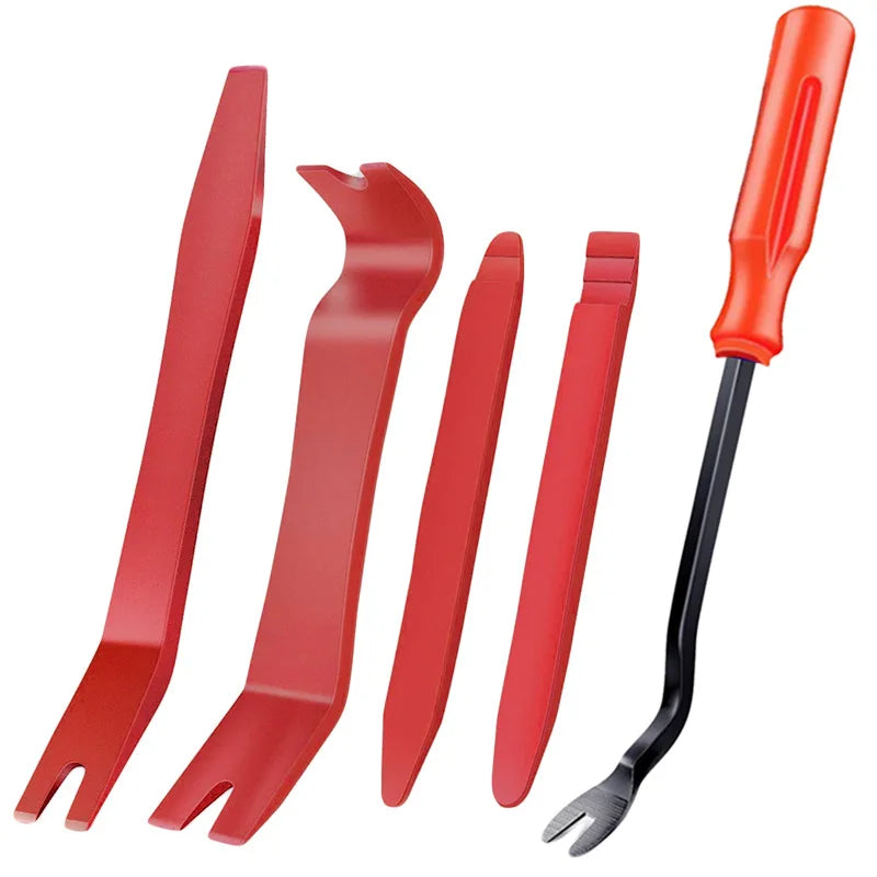Conjunto De Herramientas De Mano Para Automóviles Kit De Herramientas De Desmontaje De Automóviles Herramientas De Repuesto De Sonido Herramientas De Repuesto De DVD Herramientas De Extracción Del Tablero Y Panel De Tr
