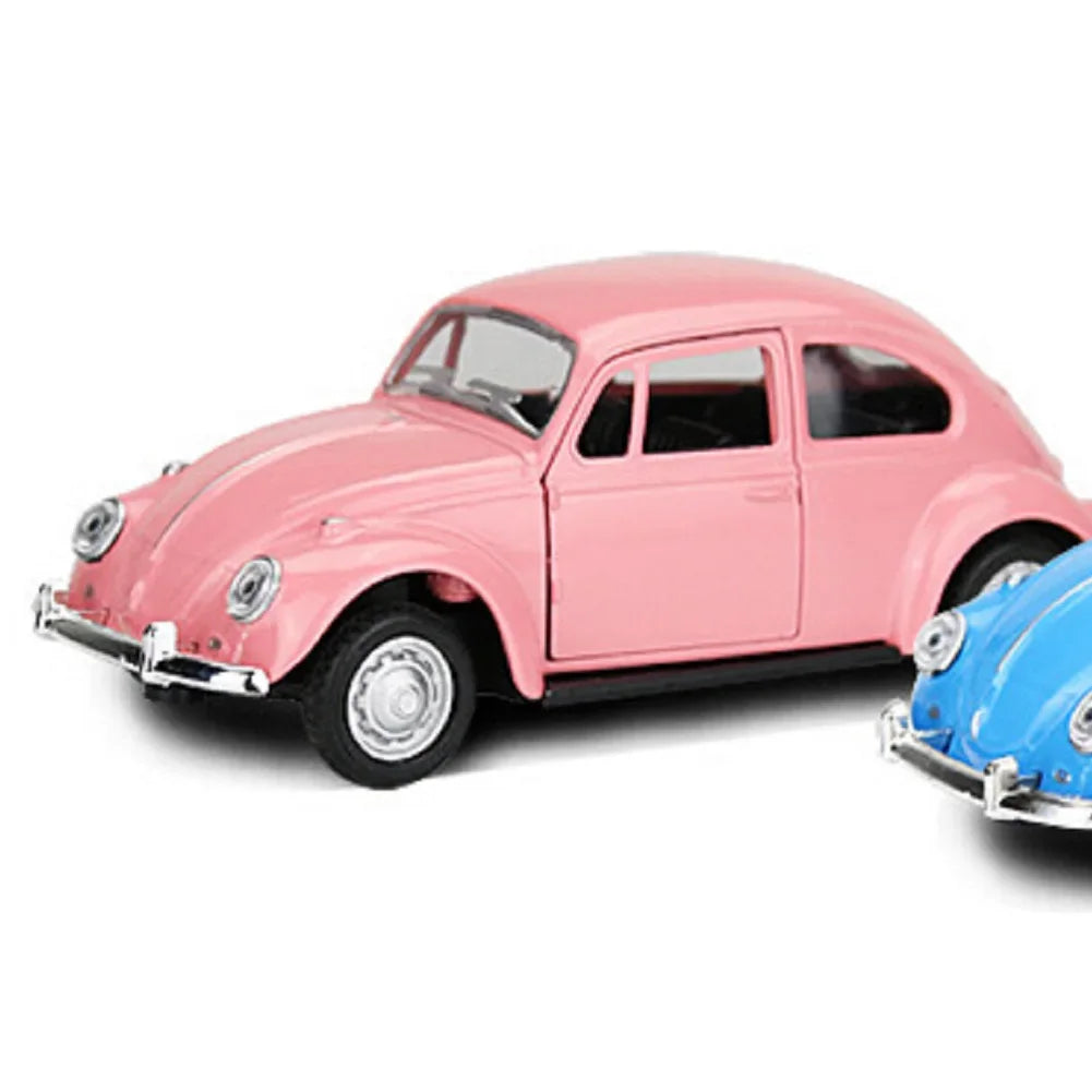 Recién llegado, escarabajo Retro Vintage fundido a presión, modelo de coche extraíble, juguete para niños, decoración de regalo, figuritas bonitas en miniatura