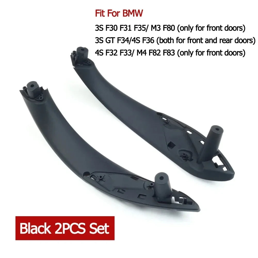 Para BMW Serie 3 F30 F80 F31 F32 F33 F34 F35 F36 2013-18 tirador de puerta Interior Panel interior con cubierta embellecedora accesorios de coche