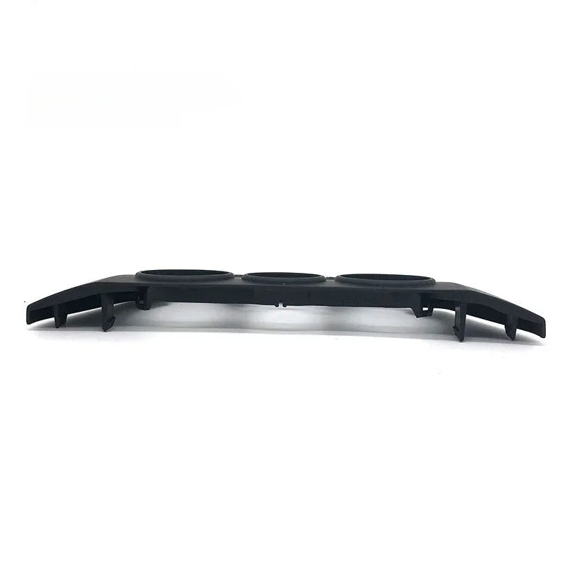 Tapa de cubierta embellecedora de Panel de Control de calentador de CA para salpicadero delantero de coche, color negro, compatible con Polo 9N 2002-2010 6Q 0820075 C 1QA