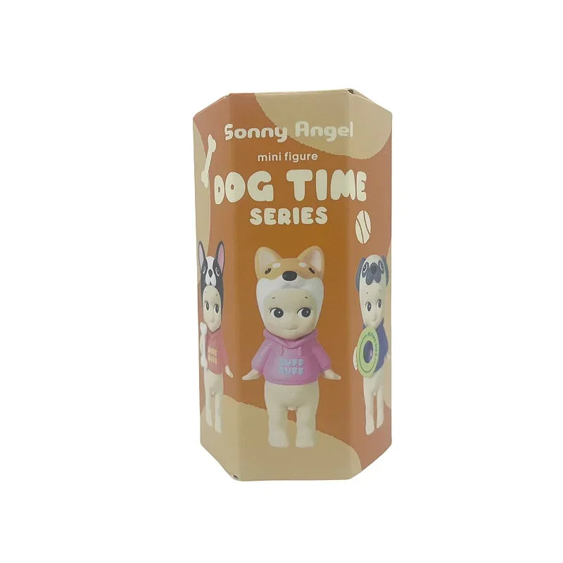 Nueva caja ciega de la serie temporal de Sonny Angel Dog de alta calidad, figuras de Anime de escritorio para aniversario, adornos, muñecos de juguete, regalos de cumpleaños