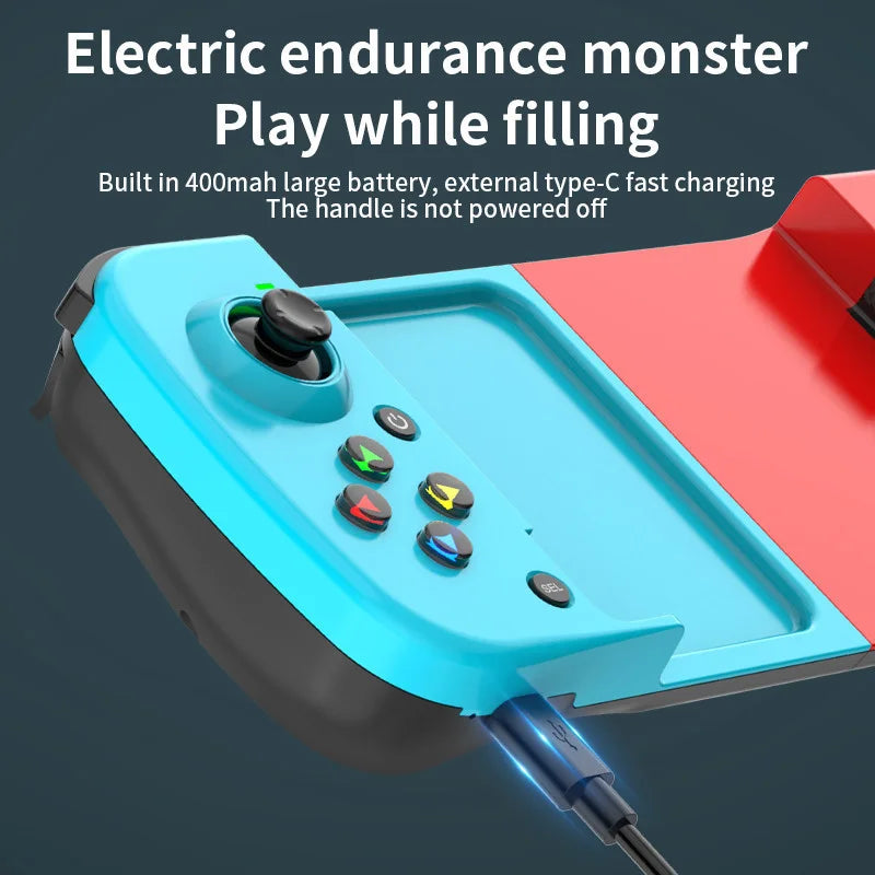 Controlador de juego extensible inalámbrico BT 5,0 para teléfono móvil Android IOS Gamepad Joystick retráctil Gamepad para PS4 Switch PC