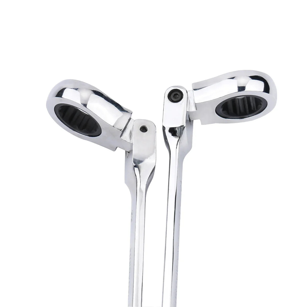 Llave de trinquete de llaves, juego de llaves, herramienta manual, trinquete de 72 dientes, cabezal Flexible, acabado de espejo, 6mm-27mm, reparación de automóviles y hogares, 1 Uds.