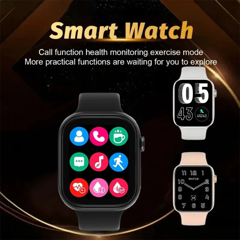 2025 nuevo reloj inteligente para hombres Android IOS teléfono 1,73 "pantalla Bluetooth llamada monitoreo de presión de oxígeno en sangre reloj inteligente mujeres