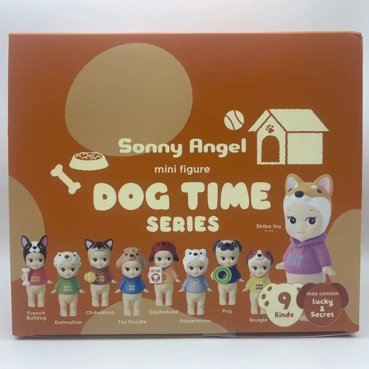 Nueva caja ciega de la serie temporal de Sonny Angel Dog de alta calidad, figuras de Anime de escritorio para aniversario, adornos, muñecos de juguete, regalos de cumpleaños