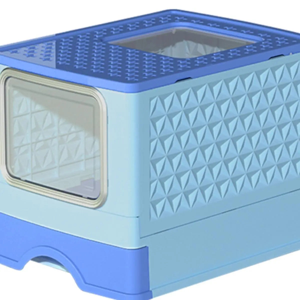 Caja de Arena igente para Gatos Tamaño XL, Cletamente Cerrada, Antiolor, Fácil de Limpiar, Bandeja de Arena para Gati...