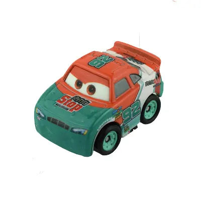 Mini coches originales de Disney Pixar, modelo de coche de juguete de Metal fundido a presión, relámpago McQueen Jackson Storm Curz, vehículos de juego, regalos para niños